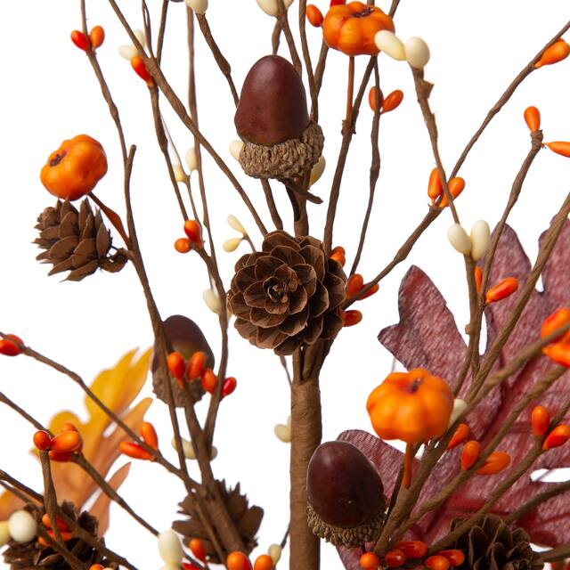 Glitzhome Berry Table Tree Patriotic/Harvest/Christmas Centerpieces