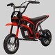 preview thumbnail 1 of 1, Off-Road Electric Dirt Bike for Teens, 24V 350W Motor, 15 MPH Speed, Twist Grip Throttle, Music and Horn Red