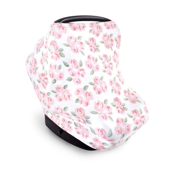 slide 1 of 1, Little Treasure Baby Girl Multi-use Car Seat Canopy, Beyoutiful, One Size - Beyoutiful Beyoutiful