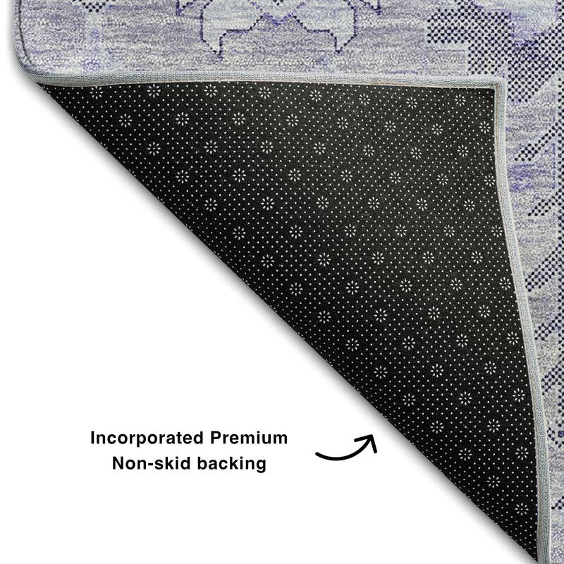 Premium Washable Super Soft Traditional Global Mayfield Rug