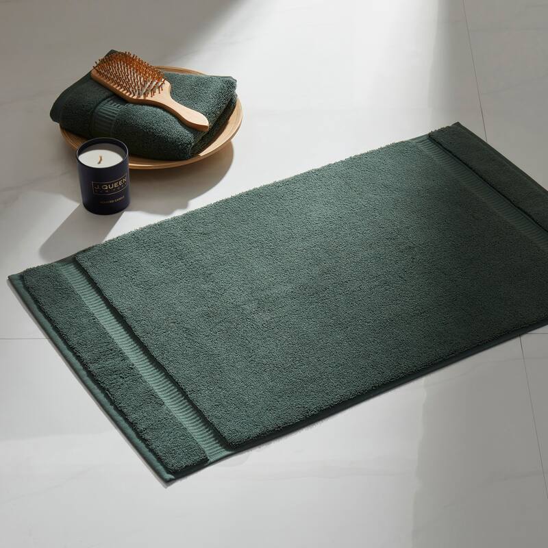 J. Queen New York Belmore Bath Mat - Seaweed