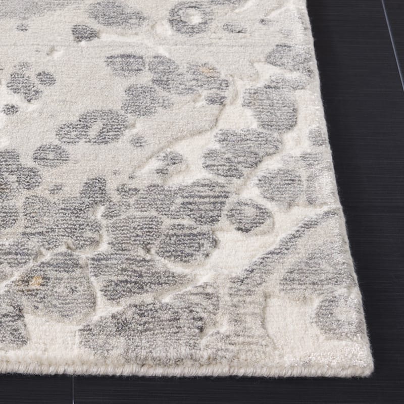 SAFAVIEH Hand-Knotted Mirage Samuelle Modern Viscose & Wool Rug