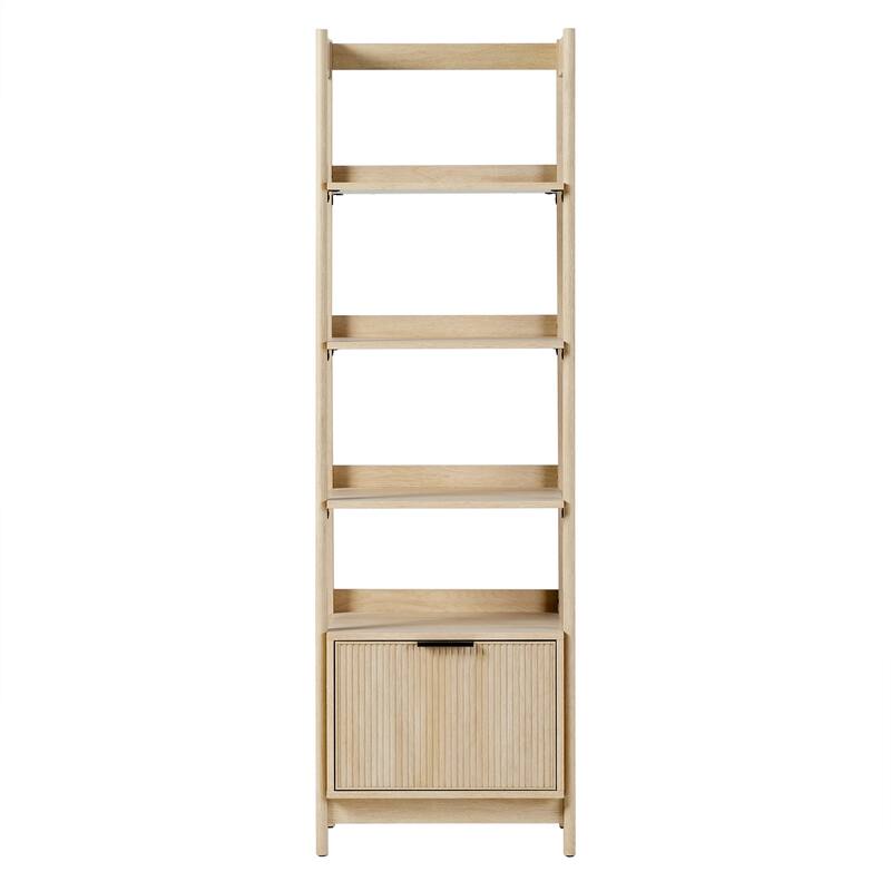 Middlebrook Designs 22" Narrow Bookshelf with Drawer