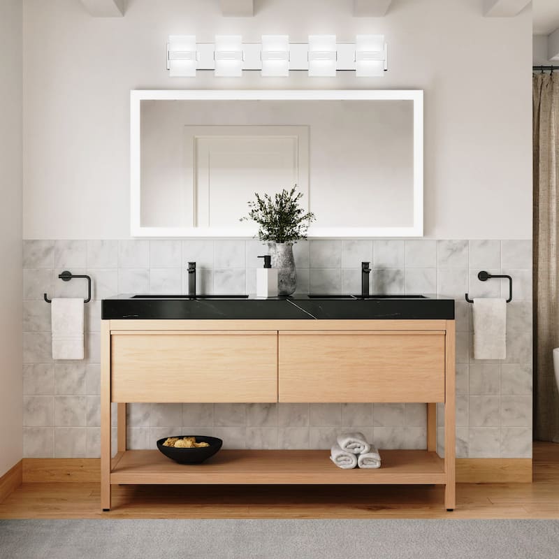 LED Vanity Light Bathroom Light Fixtures Dimmable Bathroom Vanity Lighting Fixtures