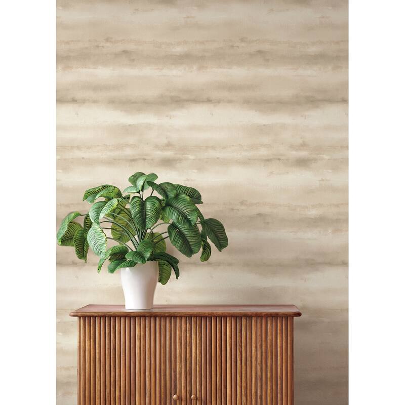 A-Street Prints Ayla Neutral Abstract Stripe Wallpaper