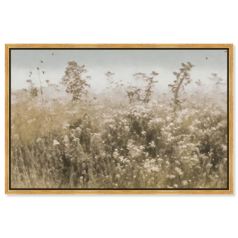 Hoary Herb Hues II Canvas by Art Remedy - 36" x 24" - Gold