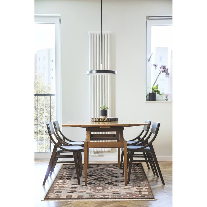 Ankara FW Grey Kilim 5'2" x 7'10" - 5'2 x 7'10