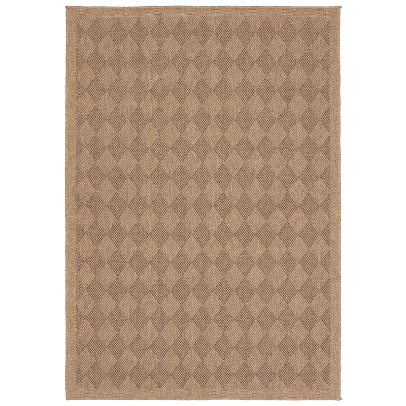 Amanar Indoor/Outdoor Tribal Area Rug - 9'X12'