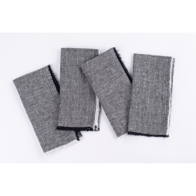 Brighton Linen Dinner Napkin Set (Set of 4)