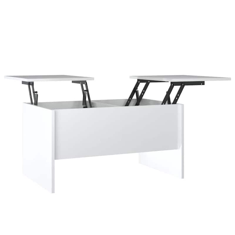 vidaXL Coffee Table Lift Top End Table Accent Side Sofa Table Engineered Wood - 31.5" x 19.7" x 16.7"