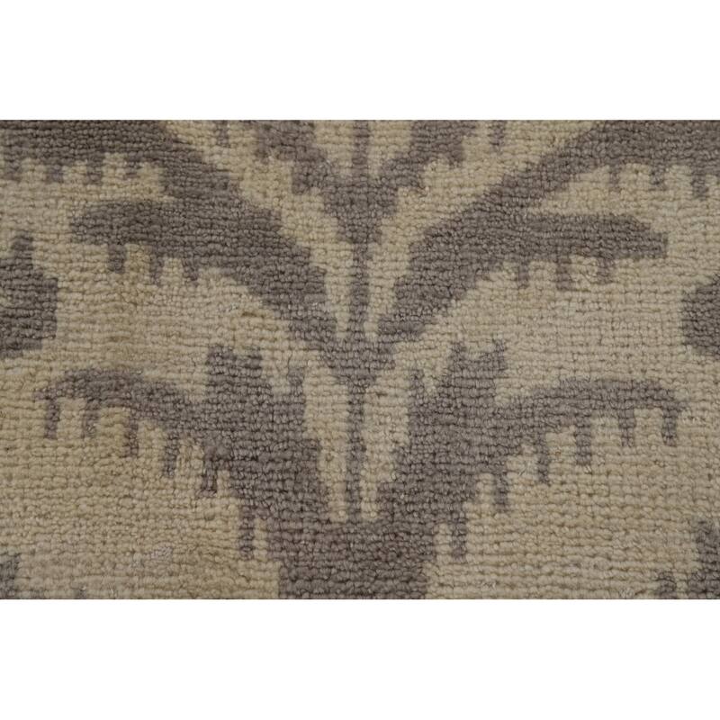 All-Over Abstract Moroccan Oriental Area Rug Handmade Wool Carpet - 5'1" x 7'10"