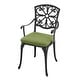 preview thumbnail 20 of 20, Nuu Garden Outdoor 3-Piece Cast Aluminum Patio Set with Cushions and Umbrella Hole