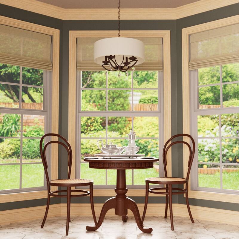WM291: 4-in H x 3-1/2-in P x 5-1/4-in F x 96-in L Americraft Solid Hardwood Stain Grade Crown Moulding