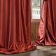 preview thumbnail 56 of 70, Exclusive Fabrics Grommet Blackout Faux Silk Taffeta 108-inch Curtain (1 Panel)