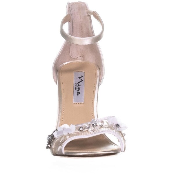 nina clarity ankle strap sandal