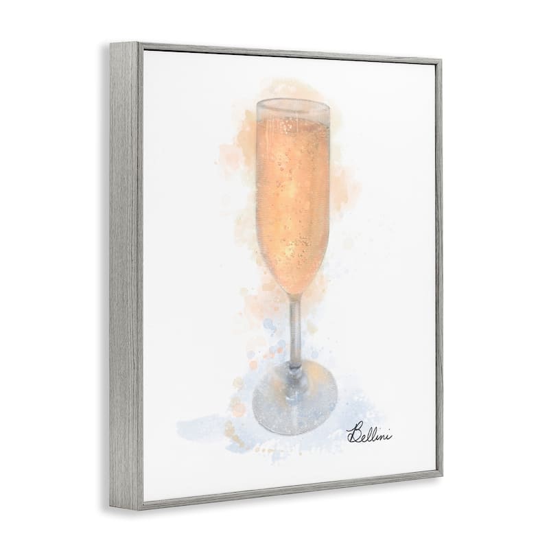Stupell Gleaming Bellini Glass Framed Giclee Art Design By Matthew Piotrowicz