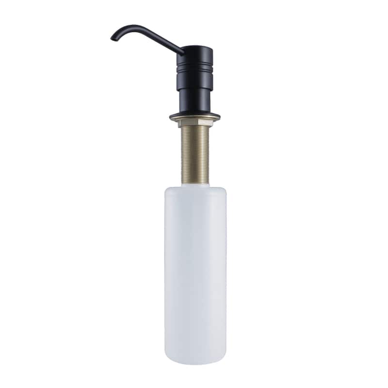 Milano Straight Nozzle Metal Soap Dispenser