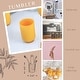 preview thumbnail 19 of 33, Yellow Padang Bathroom Accessory Set 7-Pieces Bamboo