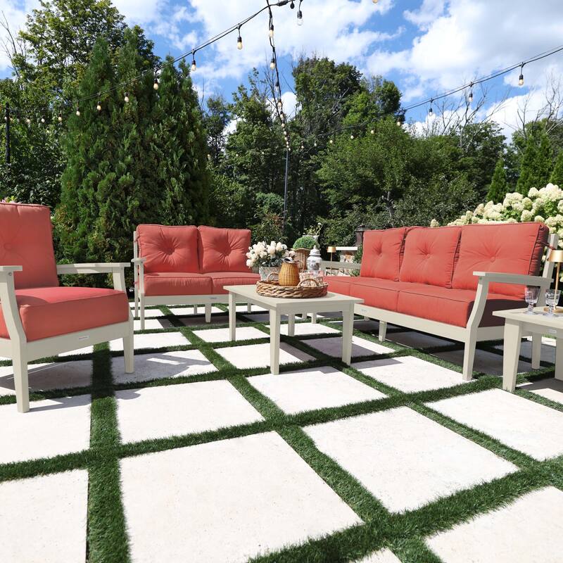 HIGHWOOD Lehigh 6-Piece Grand Deep Seating Set