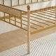 preview thumbnail 10 of 22, Twin Oak Legs & Steel Combination Daybed Bed Frame with Trundle