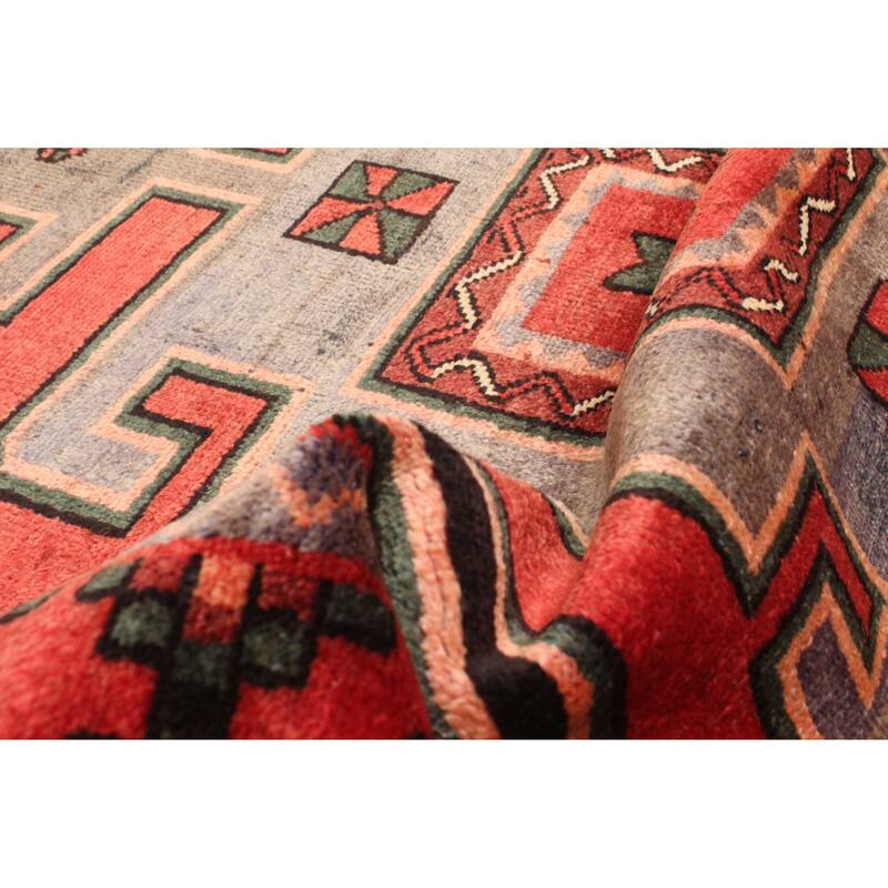 ECARPETGALLERY Hand-knotted Konya Anatolian Red Wool Rug - 4'0 x 6'10