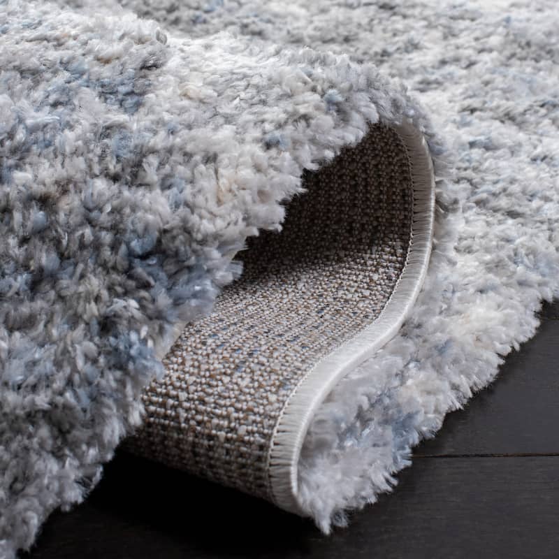 SAFAVIEH Berber Shag Yasumi Abstract 1.25-inch Thick Rug