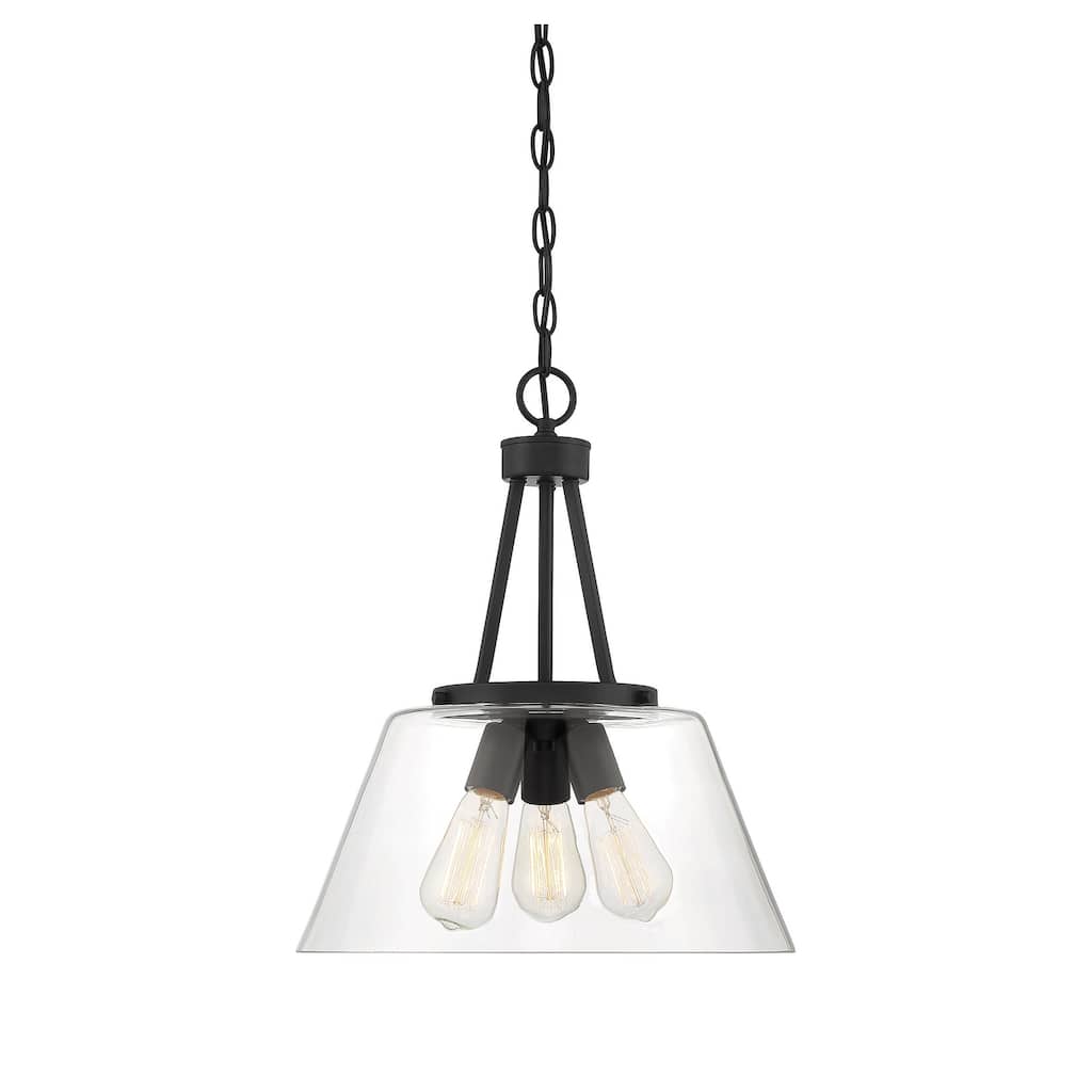 Savoy House Calhoun 3 Light 15" Wide Pendant