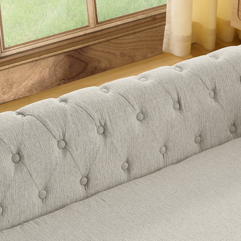 Elegant Rectangular Pet Sofa Bed for Dogs Up to 130lbs
