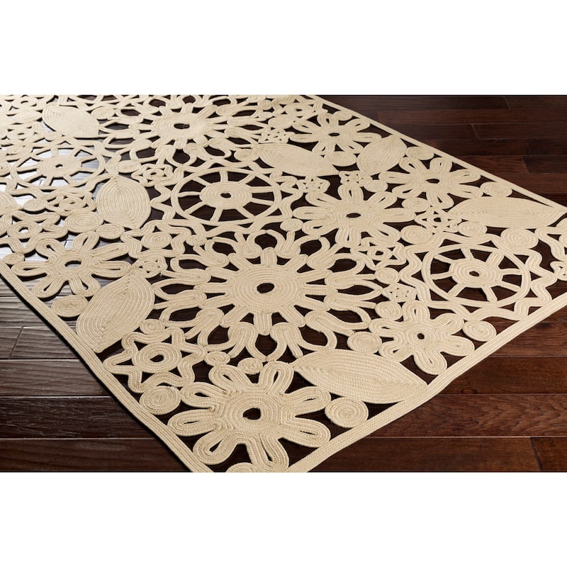 Townshend Floral Cutouts Indoor/Outdoor Area Rug