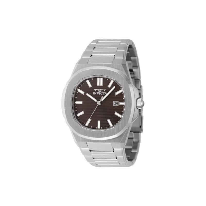 Invicta Men's 48321 Speedway Quartz 3 Hand Brown Dial Watch