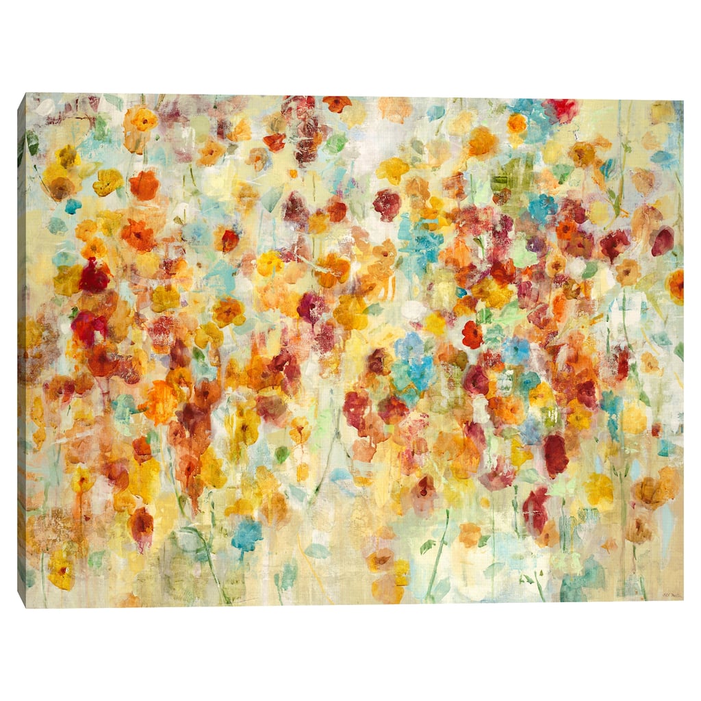 Tuileries by Jill Martin Canvas Art Print