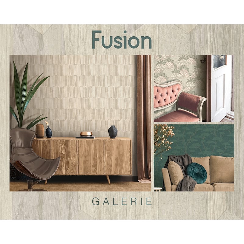 Galerie Wallcoverings Fusion Collection Hessian Effect Textured Non-woven Matte Wallpaper Roll