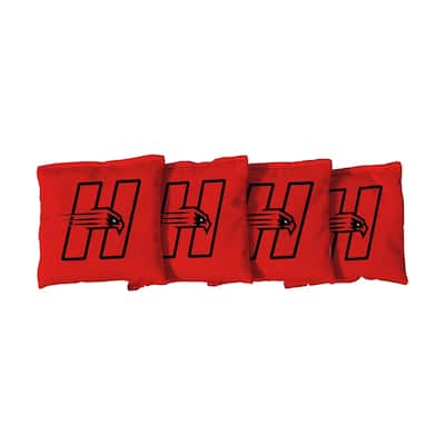 Hartford Hawks Red Cornhole Bags