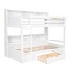 preview thumbnail 4 of 10, Twin Bunk Bed with Shelves and Drawer, White