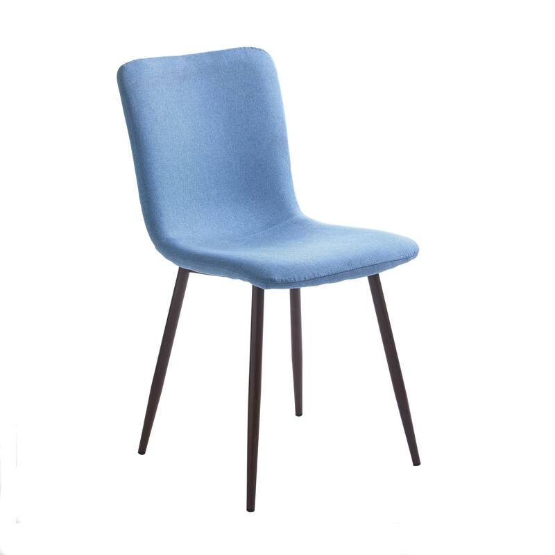Porthos Home Lexi Dining Chairs Set of 2, Fabric Upholstery, Iron Legs