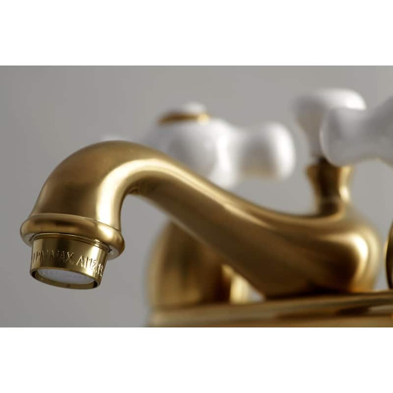 Kingston Brass Restoration 1.2 GPM Centerset Bathroom Faucet with