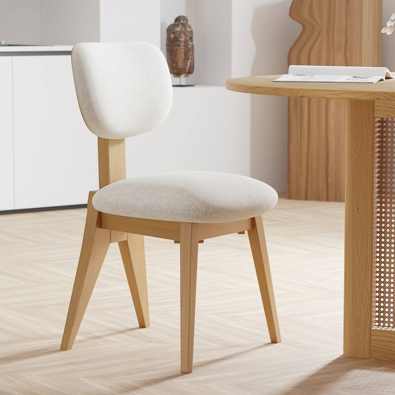 Lumioca Vivica Upholstered Modern Dining Chairs Set of 2