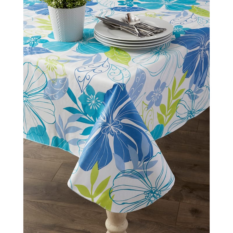 DII Summer Vinyl Tablecloth