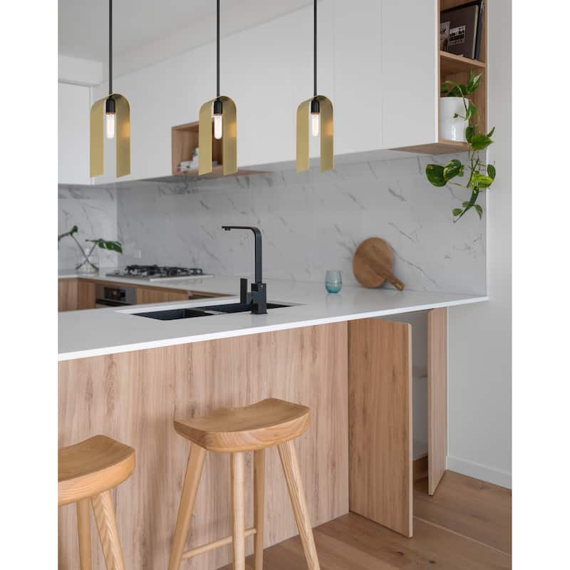U Turn 1 Light Pendant - 4.5