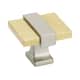 Option Brushed Gold/Satin Nickel