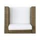 preview thumbnail 28 of 80, Puerta Outdoor 4-piece Patio Chat Set by Christopher Knight Home