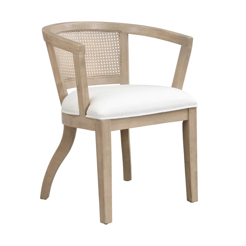 Currant Velvet and Cane Upholstered Dining Chairs by Christopher Knight Home- Set of 2