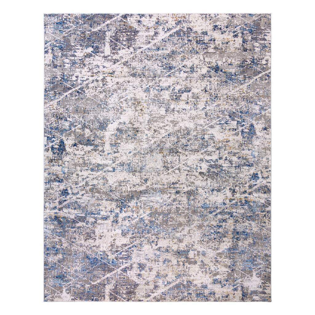 Barga Madge Gray Area Rug (5'3"x7') by Gertmenian