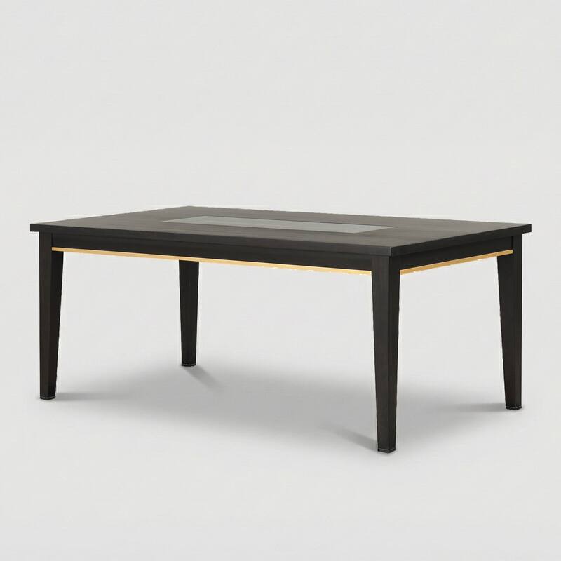 Furniture of America Nyx Modern Espresso 72-inch Wood Dining Table