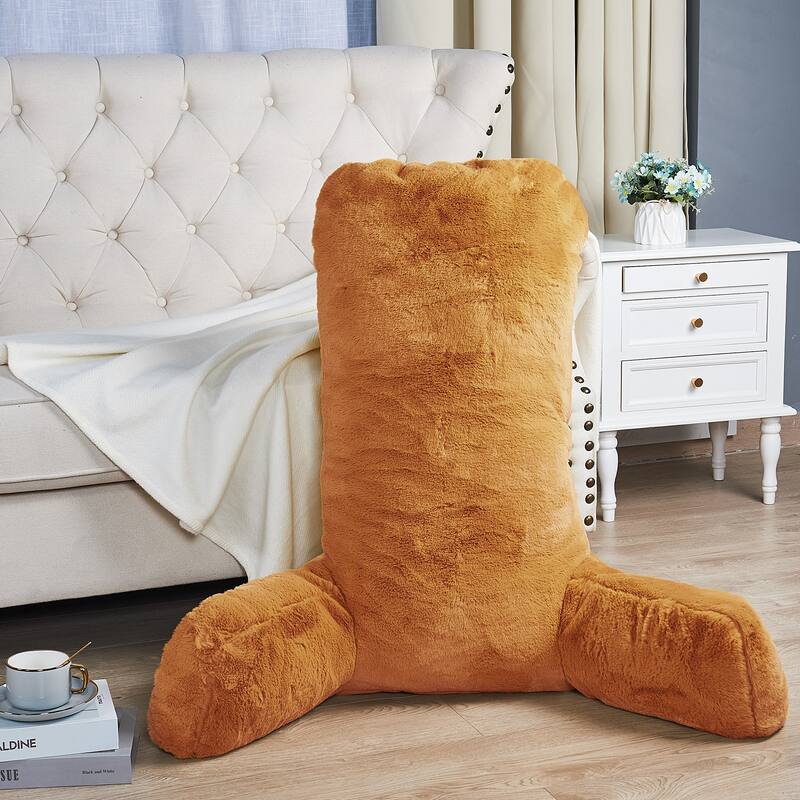 Home Soft Things FoxFauxFur Bedrest