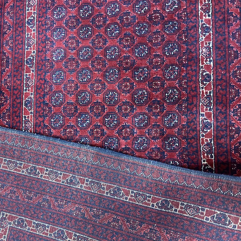 HERAT ORIENTAL Handmade Fine Turkoman Wool Rug - 2'9" x 9'8"