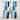 Designart "Nautical White And Blue Geometry Shapes III" Abstract Geometric Curtain - Blackout Curtain - 1 Panel