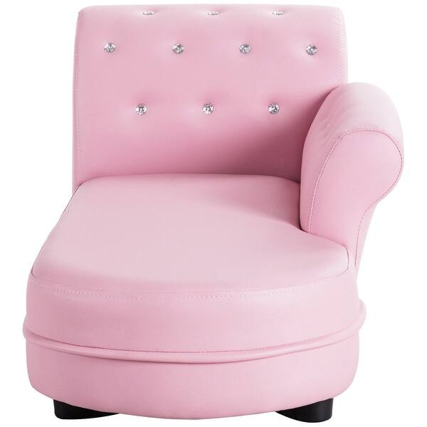 Armrest Relax Chaise Lounge Kids Sofa On Sale Overstock 28423584 Kid's princess chaise charming lounge for girls.