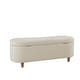 preview thumbnail 29 of 50, INK IVY Bailey Boucle-Style Curved Storage Accent Bench