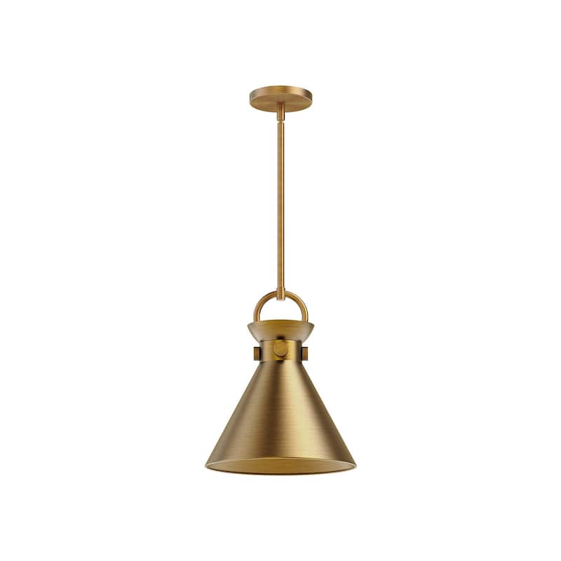 Alora Lighting PD412011 Emerson 11" Wide Pendant - Aged Gold